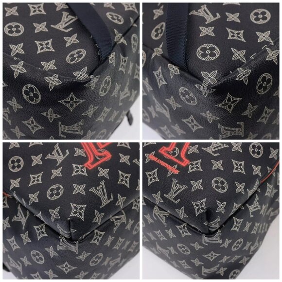 LOUIS VUITTON Monogram Ink Apollo Backpack Navy Red White - Picture 16 of 16